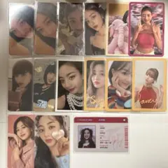 k-pop TWICE ジヒョ 公式トレカ まとめ売り