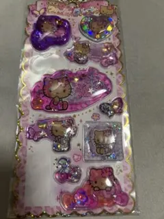 サンリオ　キティ　ウォーターinシールお裾分け