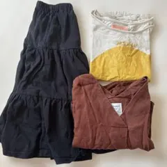 子供服 3点セット トップス スカート100〜110のサムネイル