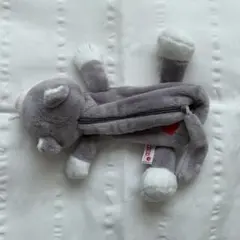 NICI ぬいぐるみペンケース グレーキャット