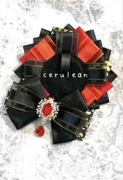 ロゼット⭐︎痛ロゼット⭐︎ハンドメイド⭐︎赤⭐︎黒⭐︎ショートタイプ⭐︎オーダーページ