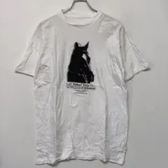 レトロ オールド 古着 Tokai Teio 馬 競馬 プリント Tシャツ