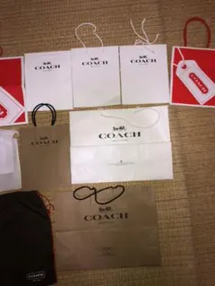 最終値下げ！COACHショップ袋 10枚セット