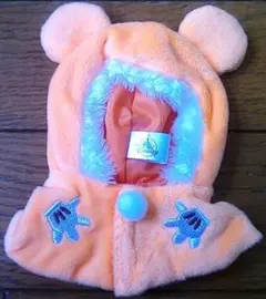 ディズニーストア シークレットポンチョ オレンジ 橙