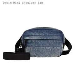 Supreme Denim Mini Shoulder Bag Indigo