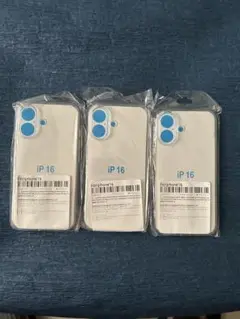 iPhone 16 ケース 3個セット クリア
