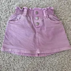 ZARA ピンクデニムスカート 3-4歳