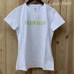 お値下げ　新品Calvin Klein ロゴTシャツ ホワイト 半袖のサムネイル