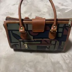 renoma マルチカラー ハンドバッグ