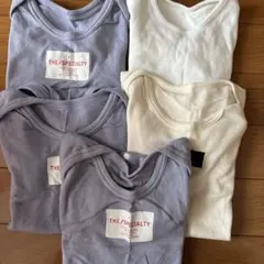 ベビー肌着 半袖 綿100% コットン インナー 赤ちゃん シンプル 保育園