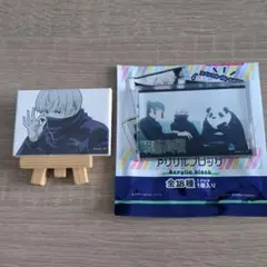 呪術廻戦　ミニキャンバス　アクリルブロック