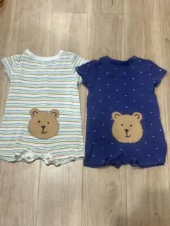 babyGap ロンパース 2枚セット くまケツ 80サイズ 12-18mのサムネイル