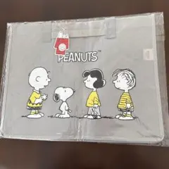 【新品　未使用品】スヌーピー　ラインレジャーバッグ