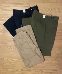 【3本セット】N.HOOLYWOOD エヌハリウッド コットントラウザーズ 36
