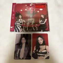 MISAMO PLAY 通常盤　ミナ　タワレコ　トレカ2枚　シリアルなし