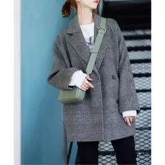 ジャーナルスタンダード　スーパー140ビーバーテーラーコート　ピーコート