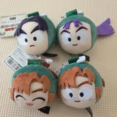 忍たま乱太郎フェイスバッジ ４つセット