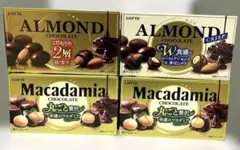 本日限定 ロッテ チョコレートマカダミア&アーモンド&アーモンドクリスプ3種4箱