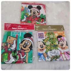 新品　東京ディズニーランド・シー クリスマス　タオルセット　ミッキー　ミニー