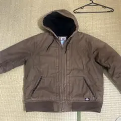 Dickies フード付きブラウンジャケット X-LARGE