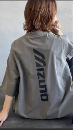 MIZUNO/ミズノ　別注 4WAYストレッチ バックプリントTシャツのサムネイル