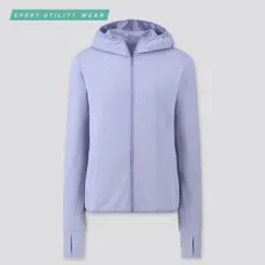 エアリズムuvカットメッシュパーカー