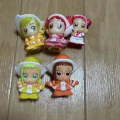 おじゃ魔女どれみ 指人形 ミニフィギュア 3種セット（どれみ・はづき・あいこ） おじゃ魔女どれみ 指人形 ミニフィギュア 3種セット（どれみ・はづき