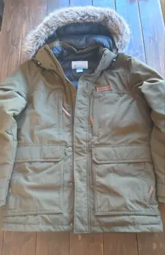 Columbia ダウンジャケット M オリーブ色