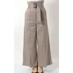 MURUA ピンタックワイドパンツ　S