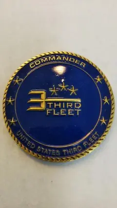 米海軍　第2空母打撃群司令官（少将）チャレンジコイン 米海軍 第2空母打撃群司令官（少将）チャレンジコイン 米海軍 第2