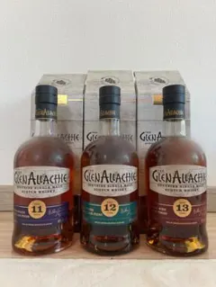 グレンアラヒー　ワインシリーズ 3本セット 700ml 48度 箱付き　旧ボトル グレンアラヒー ワインシリーズ 3本セット 700ml 48度 箱付き 旧ボトル