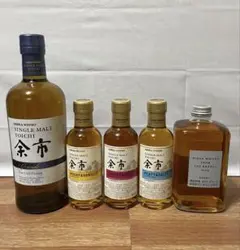 未開封新品◇余市蒸溜所限定 ウッディ＆バニラ／シェリー＆スイート
