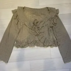 nice claup カーディガン