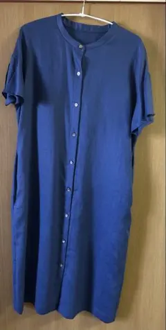 ベルスクローゼット美品✨半袖 シャツワンピースMサイズ相当