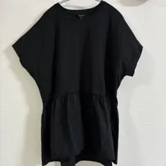 BANANA REPUBLIC ブラックチュニック L