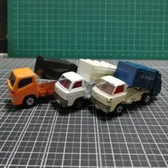 トミカ　ごみ収集車　トヨタ　ダイナ　三菱　キャンター　バラし品　非売品　日本製のサムネイル
