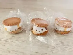 サンリオガチャ　ふにゅっとスモアサンドこぎみゅん2個とポチャッコの3個セット