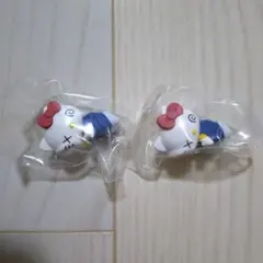 ２個セット　サンリオキャラクターズ　ばたんきゅー　キティ
