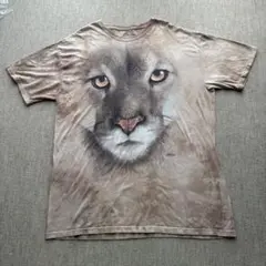 THE MOUNTAIN ライオン Tシャツ 2XL