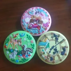 Disney 刺繍缶バッジ 3点セットのサムネイル