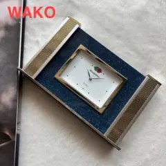 WAKO 美品 新品未使用 置時計 高級 銀座東京 箱付き 保証書あり 和光⚪︎のサムネイル