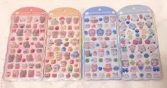 コットンパフィシール 4枚セット