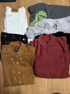 EDWIN & POLO メンズシャツとパンツセット