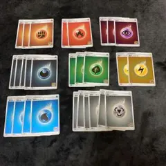 ポケモンカード25周年　基本エネルギーセット