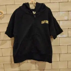 GAP ブラック フルジップパーカー S