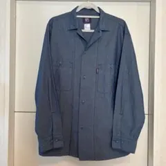 GUNG HO シャンブレーワークシャツ　ガンホー　XL 新品　綿100%