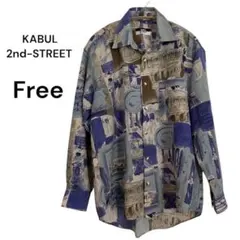 ✨美品✨KABUL 2nd-STREET ヴィンテージシャツ サイズフリー