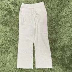 ウォッシャブルニットリブパンツ カジュアルパンツ