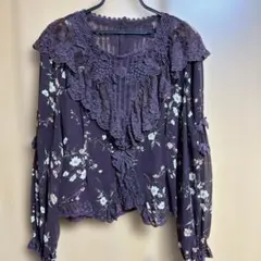 アトリエまりこ フロリッサン 日本製 刺繍 レース ジャケット - メルカリ