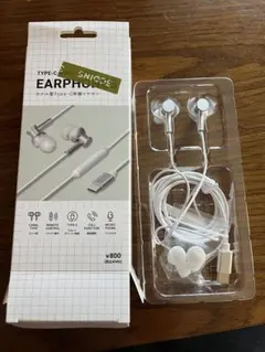 Type-C 有線イヤフォン